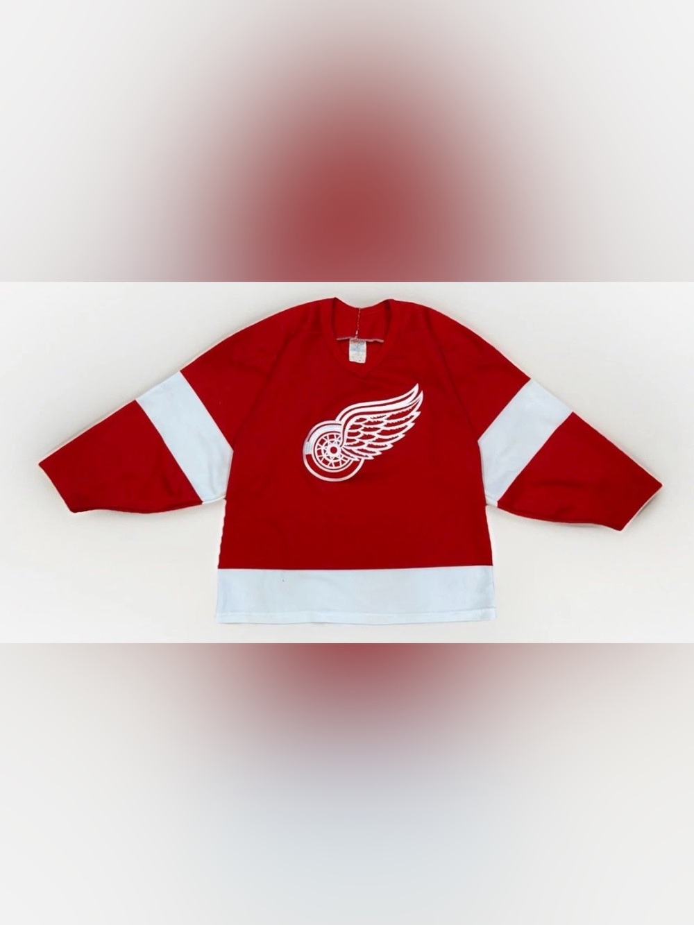 Vintage Detroit Red Wings Jersey CCM Made in Canada Size Small NHL Hockey